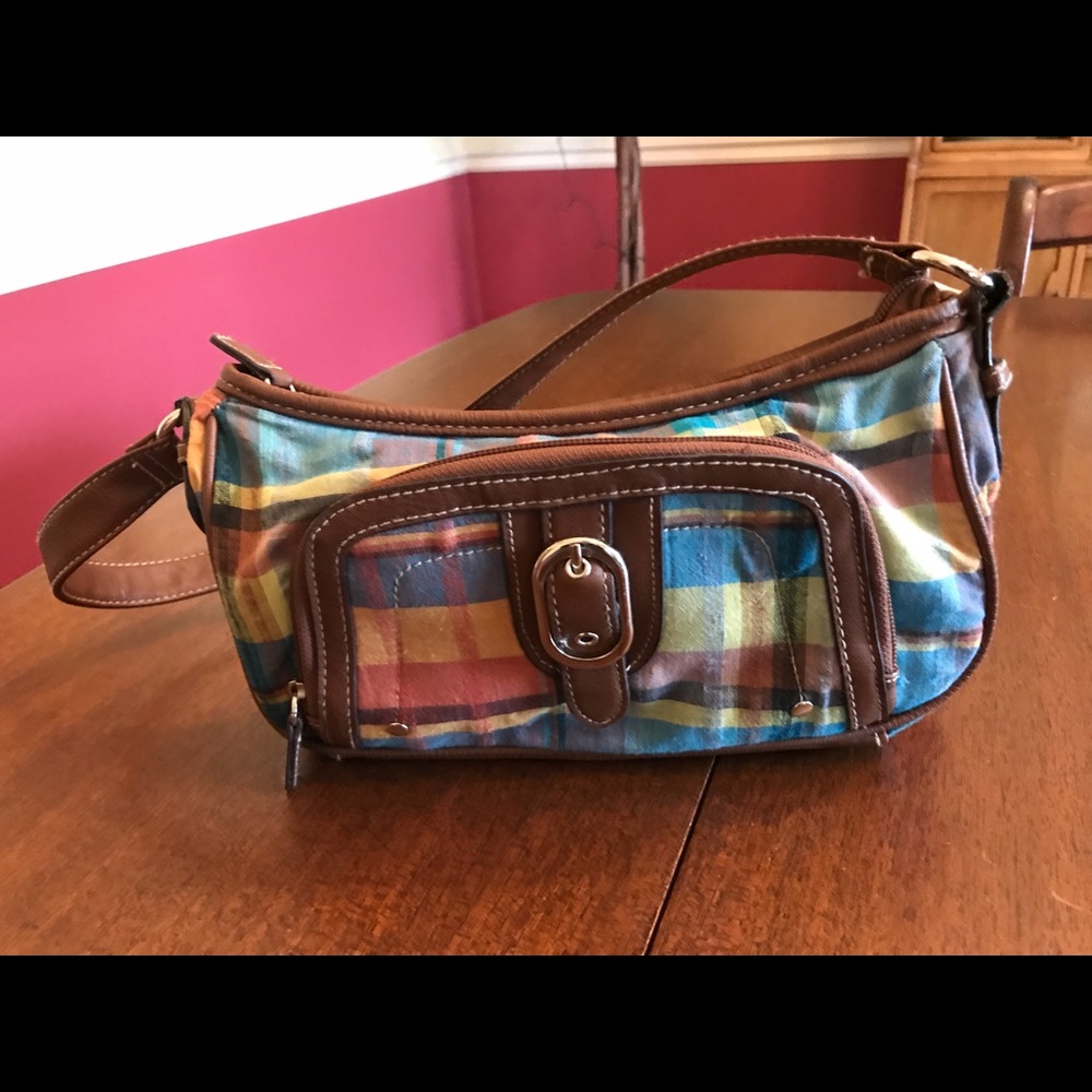 Sunny Plaid Bag